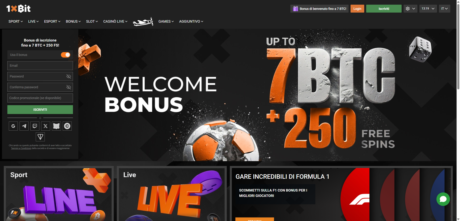 Scaricare app 1xBit per iPhone